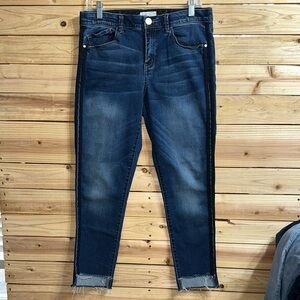 Jolt Blue Straight Leg Jeans Classic Style